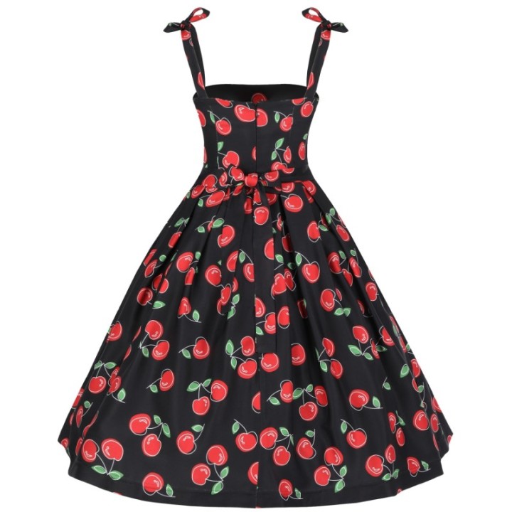 Sukienka pin up w wisienki wiśnie cherry BARBIE