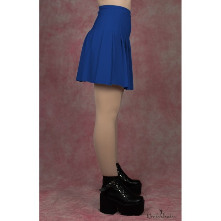Spódniczka plisowana TENNIS SKIRT niebieska mundurek cosplay granatowa mini