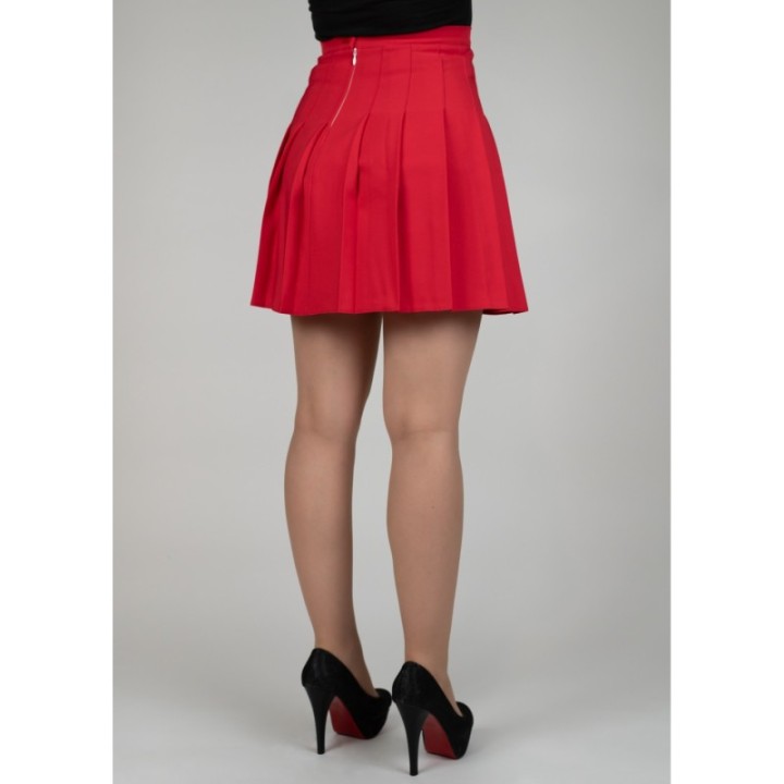Spódniczka plisowana czerwona tennis skirt mini Produkt Polski cosplay