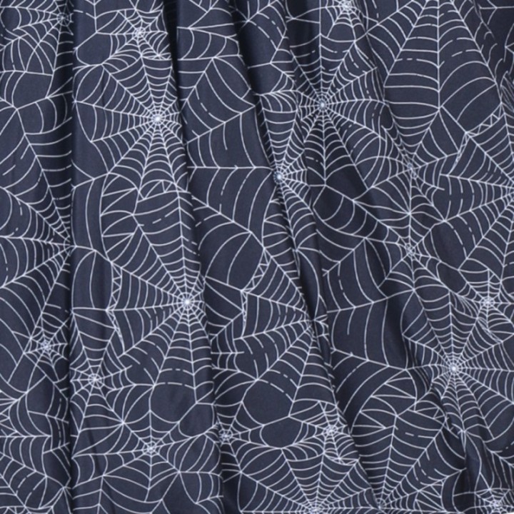 Sukienka alternatywna midi gotycka w pajęczyny nu goth NONA