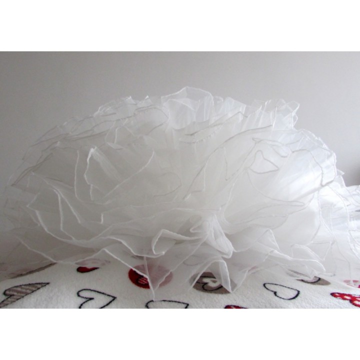 Halka retro tiulowa PIN UP tutu pod sukienkę unosząca różowa pastelowy pudrowy róż