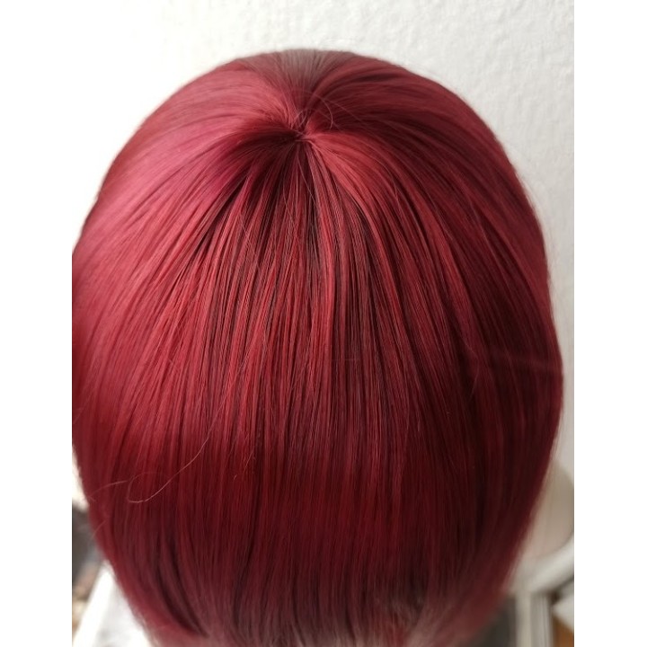 Peruka bordowa ciemnoczerwona Poison Ivy cosplay PK011