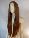 Peruka lace front złoty brąz LF008