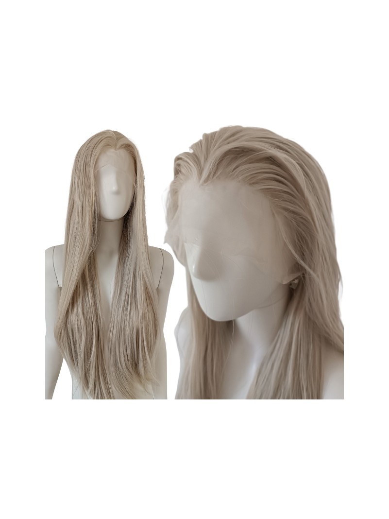 Peruka lace front jasny blond LF006