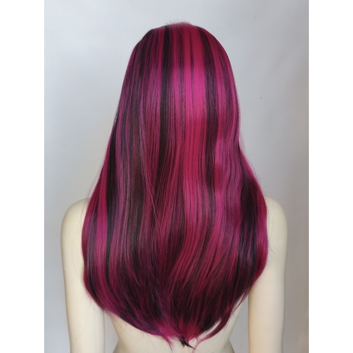 Peruka różowo czarna Draculaura Monster High PK174