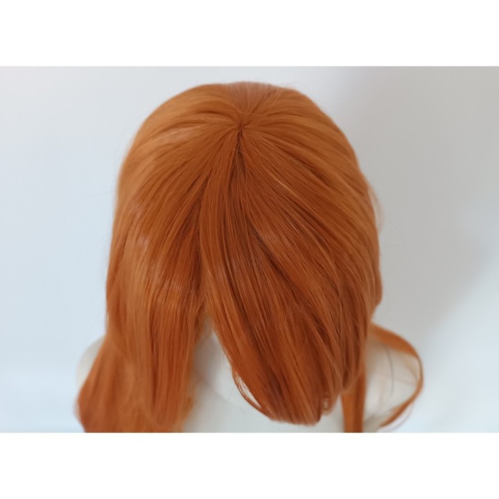 Peruka ruda pomarańczowa długa 90cm cosplay anime PK032