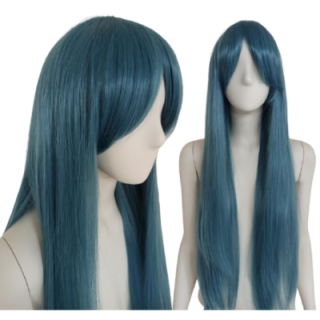 Peruka morska niebieska długa 90cm PK051