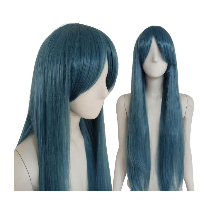 Peruka morska niebieska długa 90cm PK051