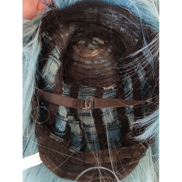 Peruka morska niebieska długa 90cm PK051