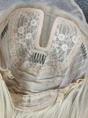 Peruka lace front platynowy blond LF009