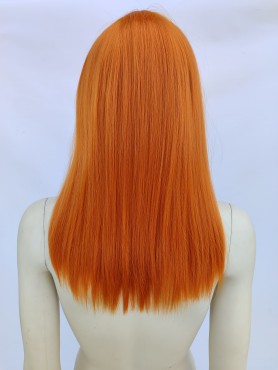 Peruka long bob ruda PK161