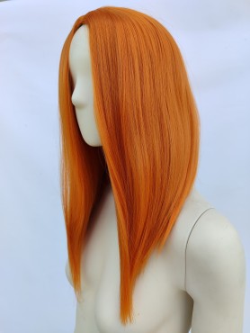 Peruka long bob ruda PK161
