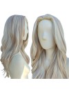 Peruka mroźny blond z pasemkami PK144