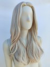 Peruka mroźny blond z pasemkami PK144