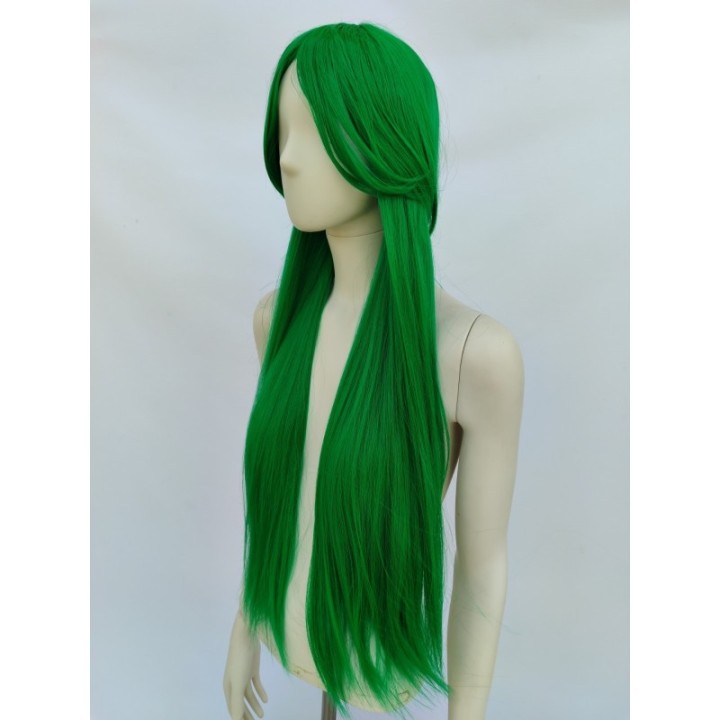 Peruka zielona z długa grzywką termoodporna cosplay anime PK008