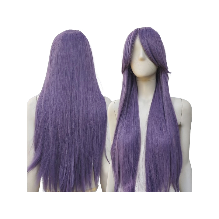 Peruka długa pastelowy fiolet fioletowa Rumi Demon Hunters PK052