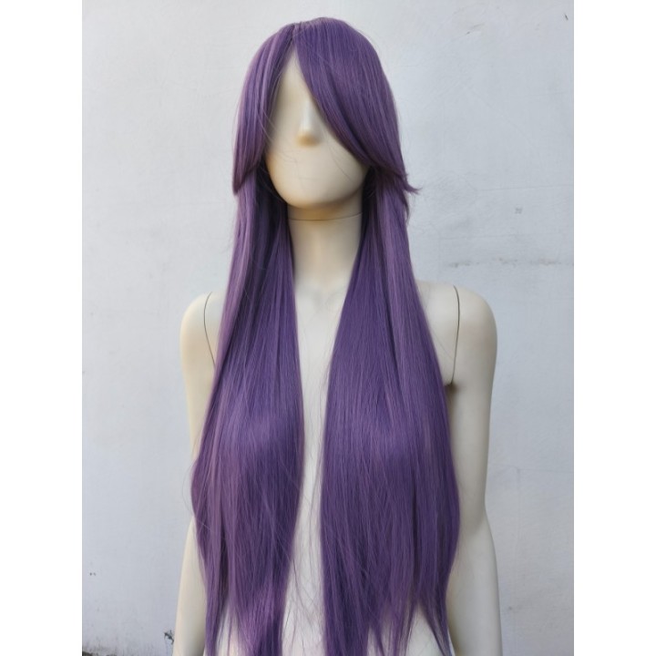 Peruka długa pastelowy fiolet fioletowa Rumi Demon Hunters PK052