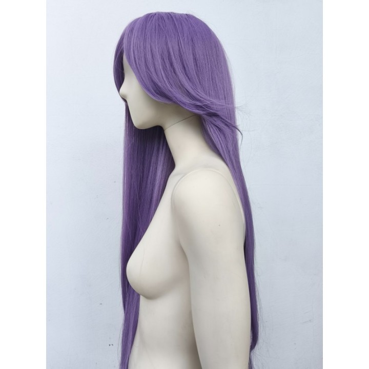 Peruka długa pastelowy fiolet fioletowa Rumi Demon Hunters PK052