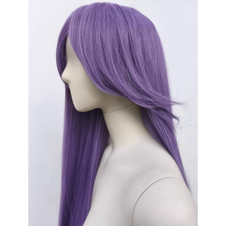 Peruka długa pastelowy fiolet fioletowa Rumi Demon Hunters PK052