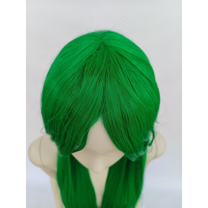 Peruka zielona z długa grzywką termoodporna cosplay anime PK008