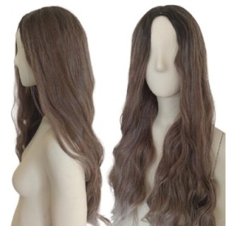 Peruka pasemka jaśniejsze końcówki naturalny blond PK065