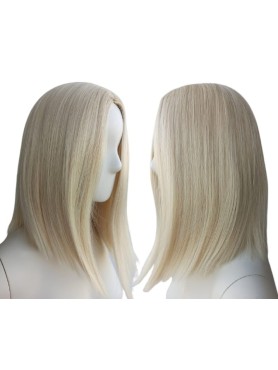 Peruka long bob blond bez grzywki PK025