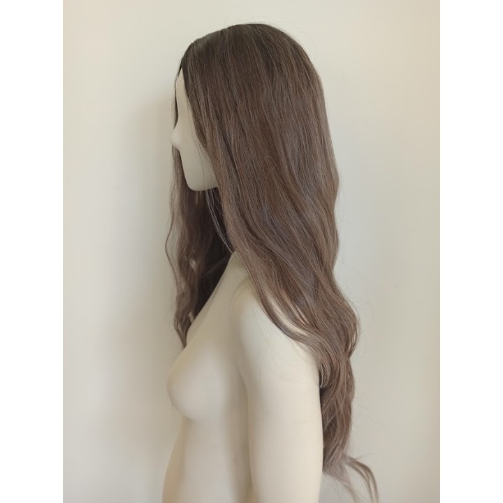 Peruka pasemka jaśniejsze końcówki naturalny blond PK065