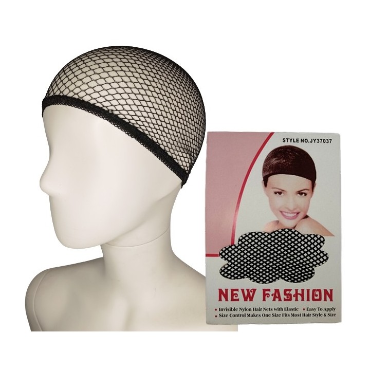 Czepek pod perukę CZARNY wig cap siatka na włosy