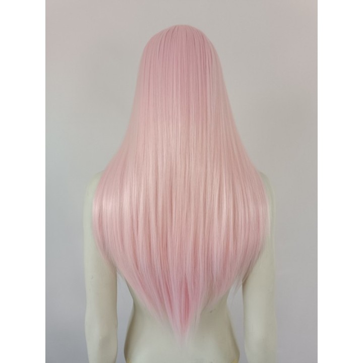 Peruka jasny róż różowa cosplay Zero Two PK101