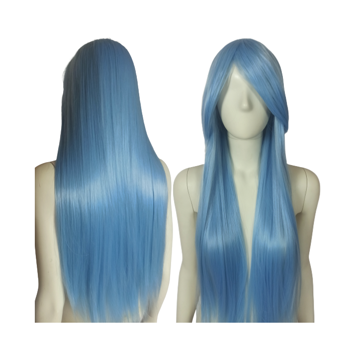 Peruka błękitna Ganyu Genshin Impact cosplay anime PK007