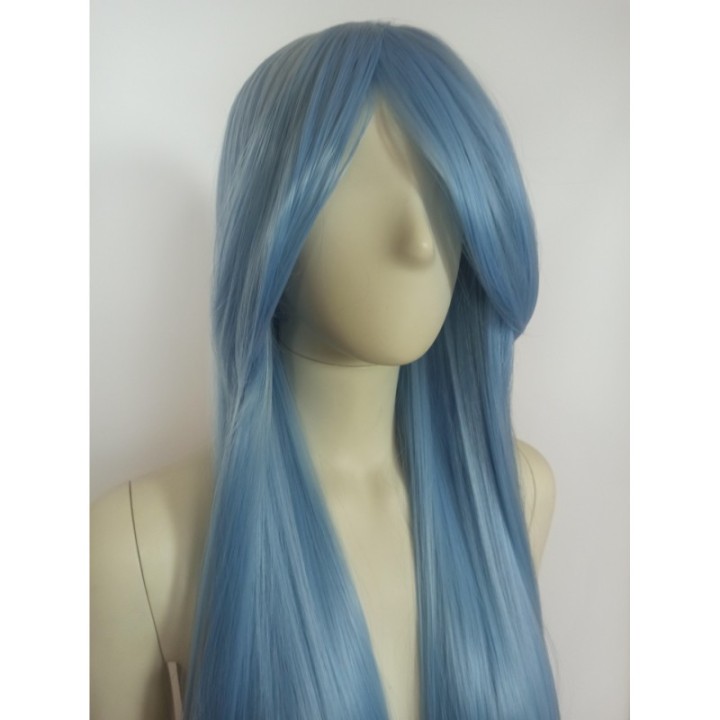 Peruka błękitna Ganyu Genshin Impact cosplay anime PK007