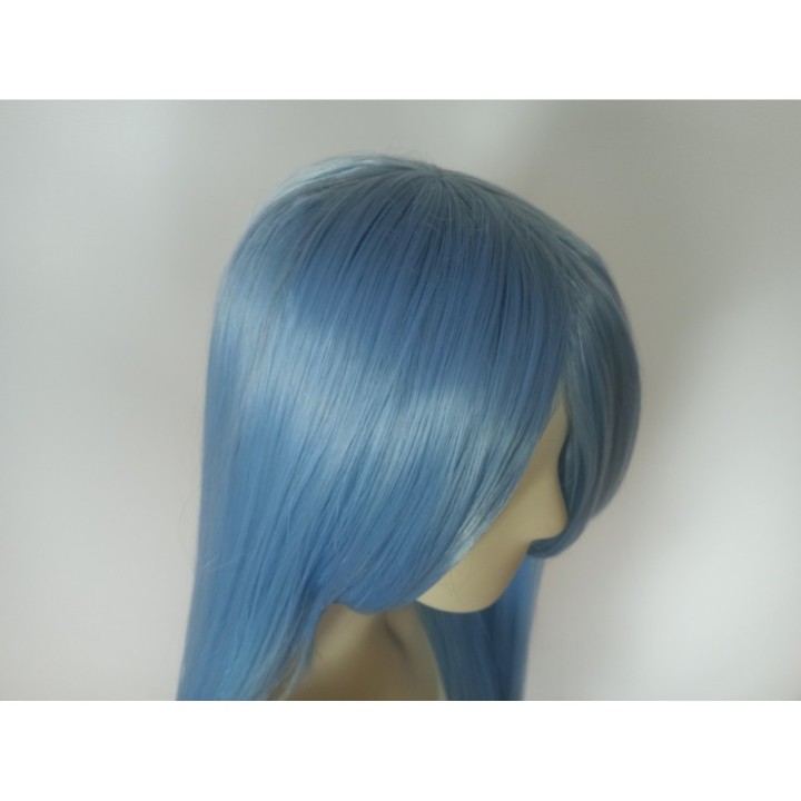 Peruka błękitna Ganyu Genshin Impact cosplay anime PK007