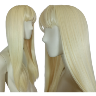 Peruka z prostą grzywką jasny blond Misa Amane cosplay PK102