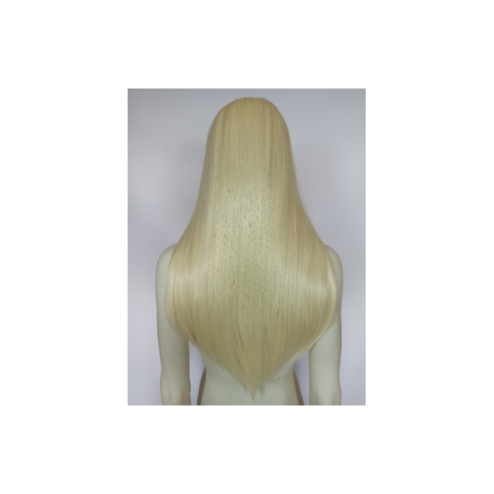 Peruka z prostą grzywką jasny blond Misa Amane cosplay PK102