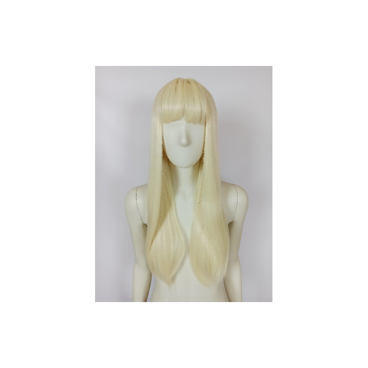 Peruka z prostą grzywką jasny blond Misa Amane cosplay PK102