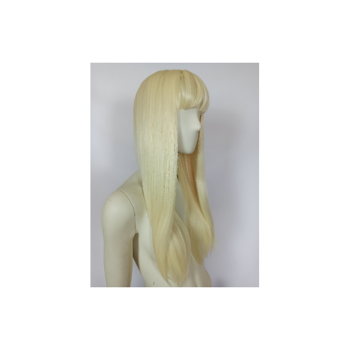 Peruka z prostą grzywką jasny blond Misa Amane cosplay PK102