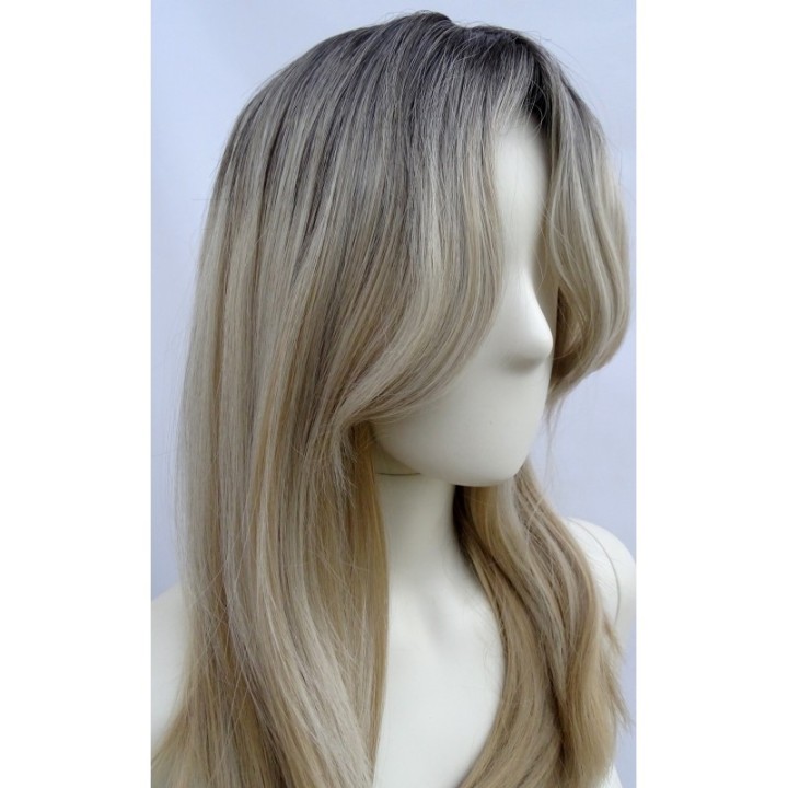 Peruka sombre naturalny jasny blond cieniowana PK140