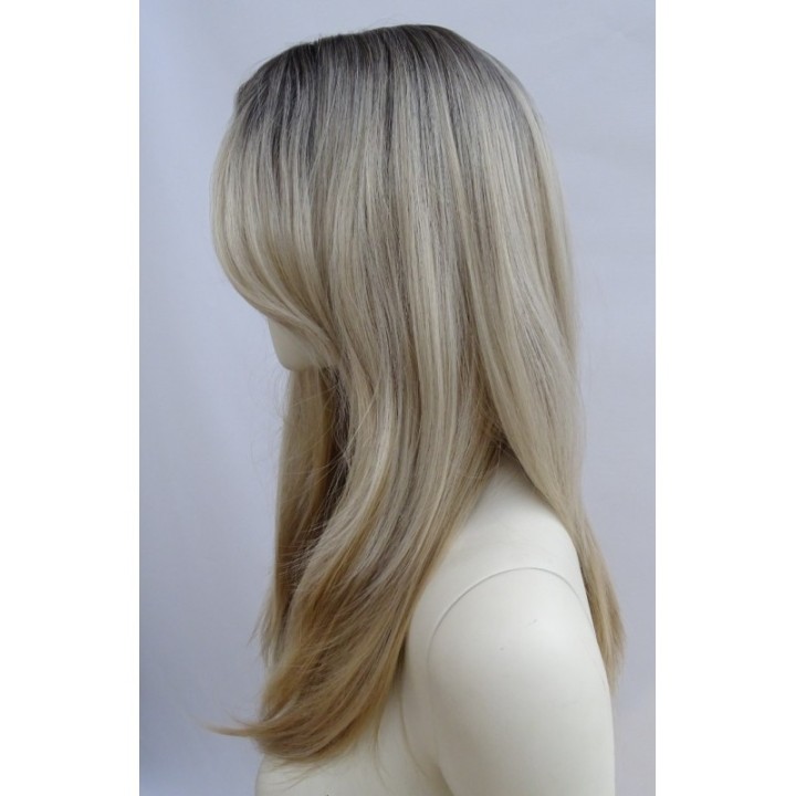 Peruka sombre naturalny jasny blond cieniowana PK140