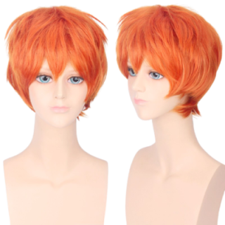 Peruka krótka ruda pomarańczowa cosplay Zootopia PK020