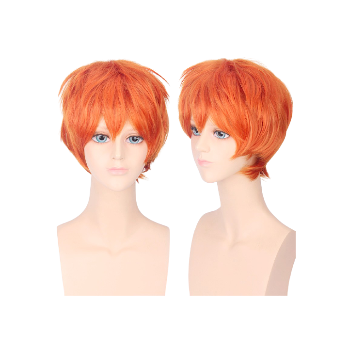 Peruka krótka ruda pomarańczowa cosplay Zootopia PK020