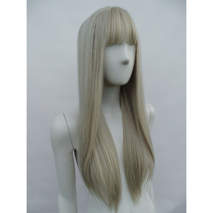 Peruka platynowy zimny blond Barbie cosplay PK107