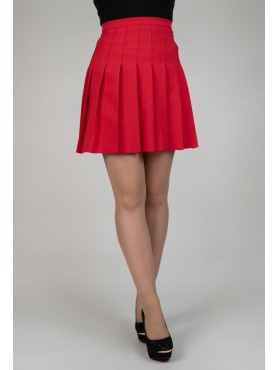 Spódniczka plisowana TENNIS skirt czerwona