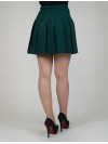Spódniczka plisowana TENNIS skirt zielona butelkowa