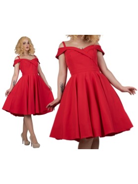 Sukienka Bella czerwona