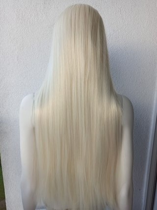 Peruka bardzo jasny blond PK009