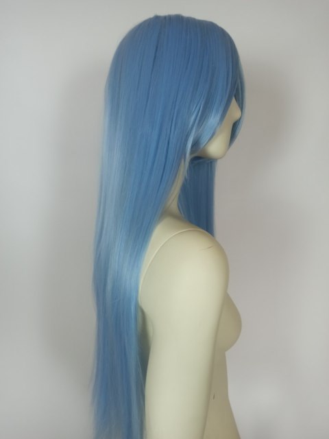 Peruka błękitna Ganyu Genshin Impact cosplay anime PK007