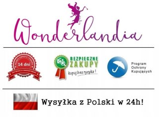 Peruka front blond brązowa bez grzywki fale jasne pasemk PK043