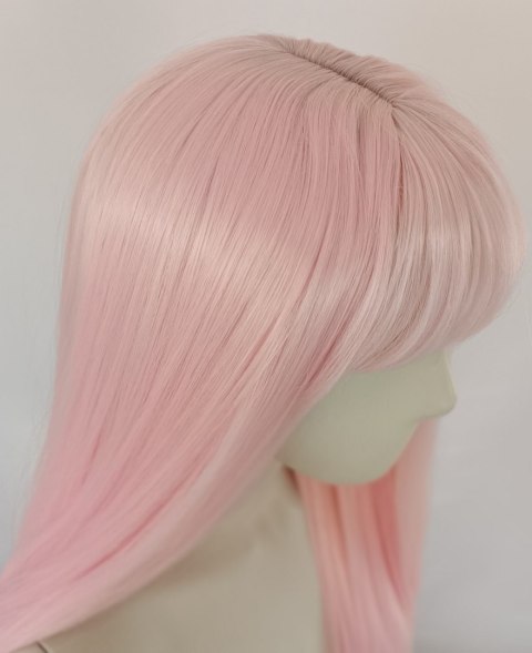 Peruka jasny róż różowa cosplay Zero Two PK101