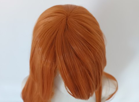 Peruka ruda pomarańczowa długa 90cm cosplay anime PK032