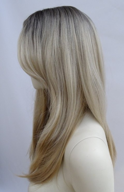 Peruka sombre naturalny jasny blond cieniowana PK140